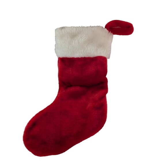 Disney Minnie Mouse Plush Christmas Stocking Red with Bells 16" by Gemmy - Picture 3 of 6